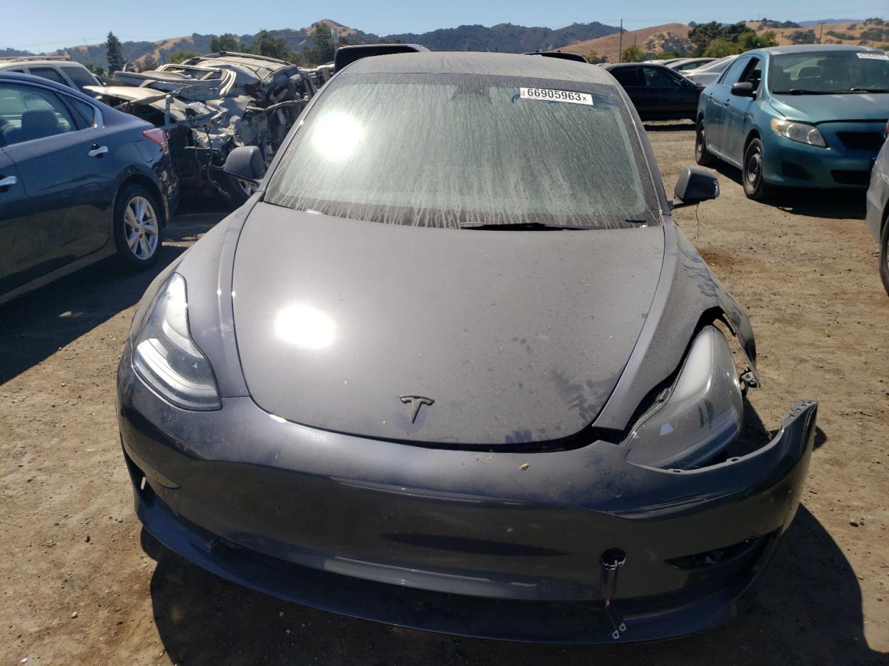 2022 TESLA MODEL 3  VIN:5YJ3E1EA9NF361113