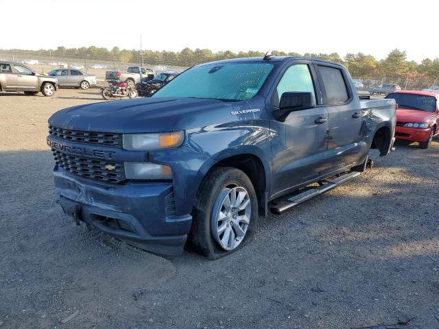 2021 CHEVROLET SILVERADO K1500 CUSTOM VIN: 3GCPYBEK5MG309607