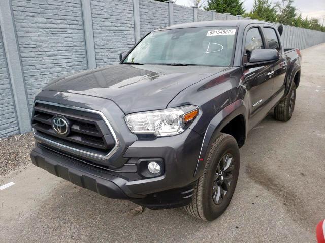 2021 TOYOTA TACOMA DOUBLE CAB VIN: 3TMAZ5CN3MM157023