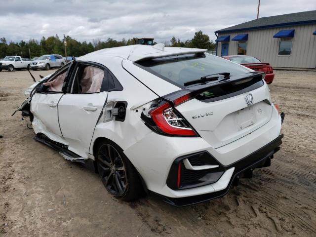 2021 HONDA CIVIC SPORT VIN: SHHFK7H48MU228080