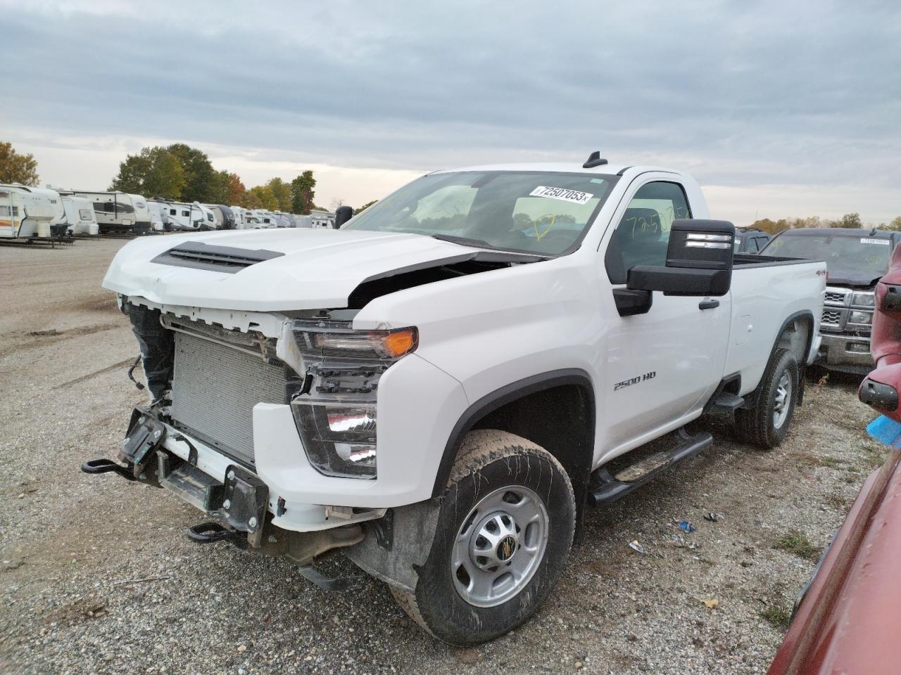 2022 CHEVROLET SILVERADO K2500 HEAVY DUTY VIN:1GC0YLE76NF262819