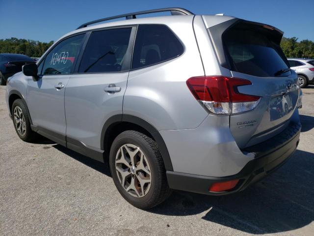 2021 SUBARU FORESTER PREMIUM VIN: JF2SKAJC9MH509255