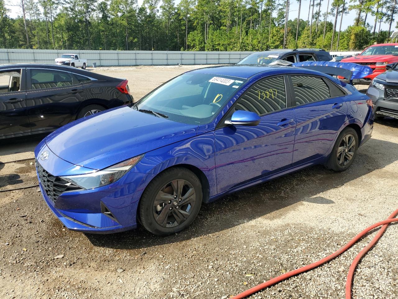 2022 HYUNDAI ELANTRA SEL VIN:KMHLS4AG9NU347347