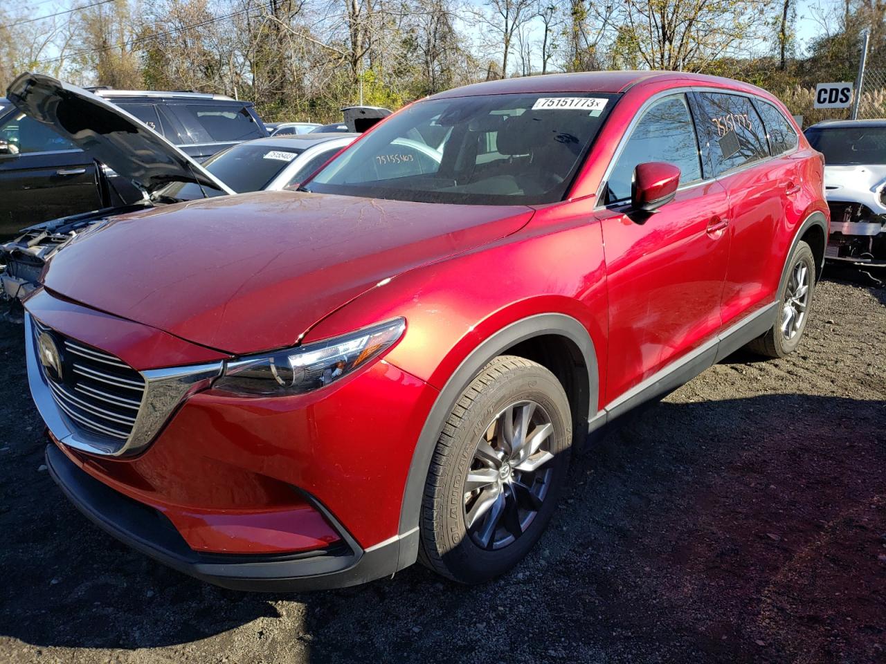2022 MAZDA CX-9 TOURING VIN:JM3TCBCY4N0602903