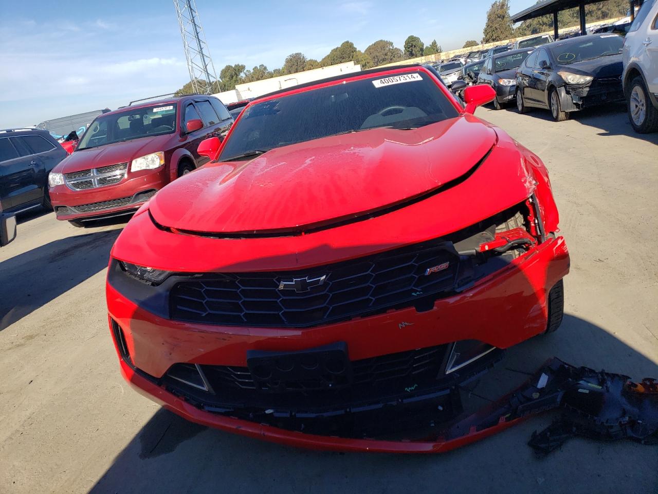 2023 CHEVROLET CAMARO LS VIN:1G1FB3DS4P0136443