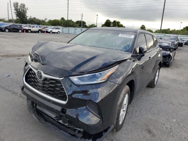 2021 TOYOTA HIGHLANDER L VIN: 5TDCZRAHXMS537845