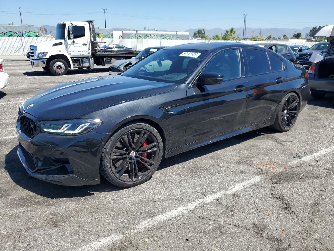 2022 BMW M5  VIN:WBS83CH07NCK73855