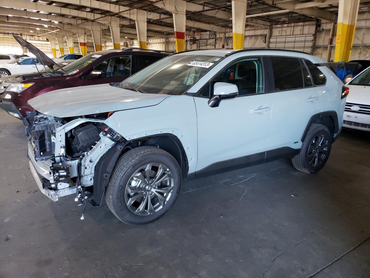 2023 TOYOTA RAV4 XLE PREMIUM VIN:4T3B6RFV8PU123310