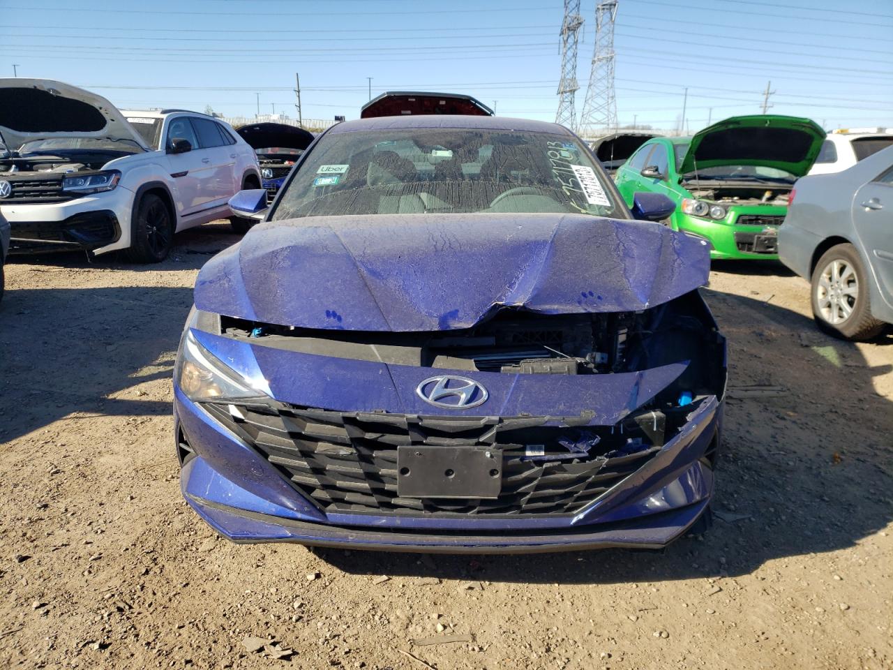 2023 HYUNDAI ELANTRA SEL VIN:KMHLM4AG6PU435575