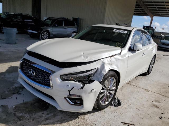 2021 INFINITI Q50 LUXE VIN: JN1EV7BP6MM707602