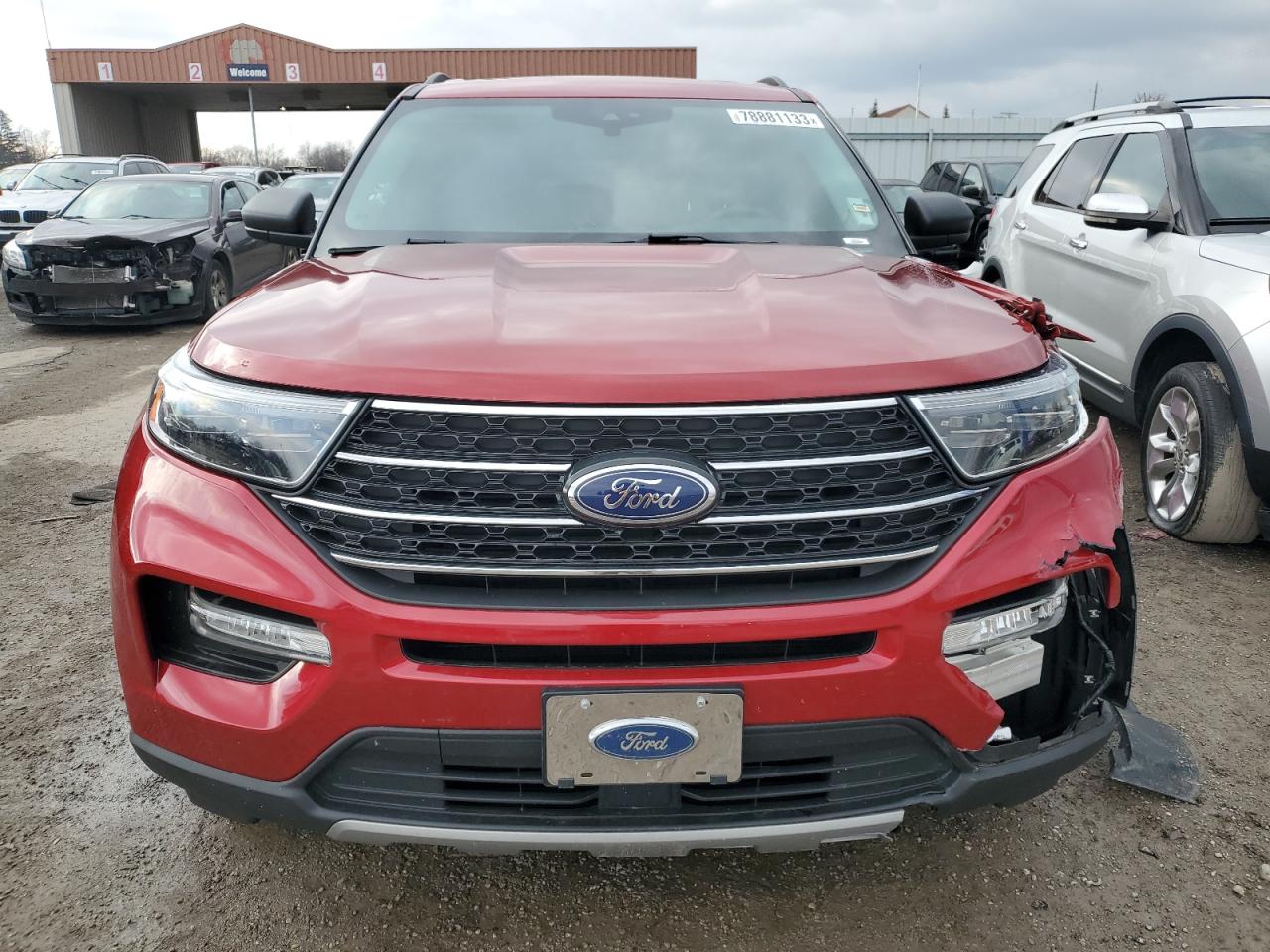 2022 FORD EXPLORER XLT VIN:1FMSK7DH5NGA79798