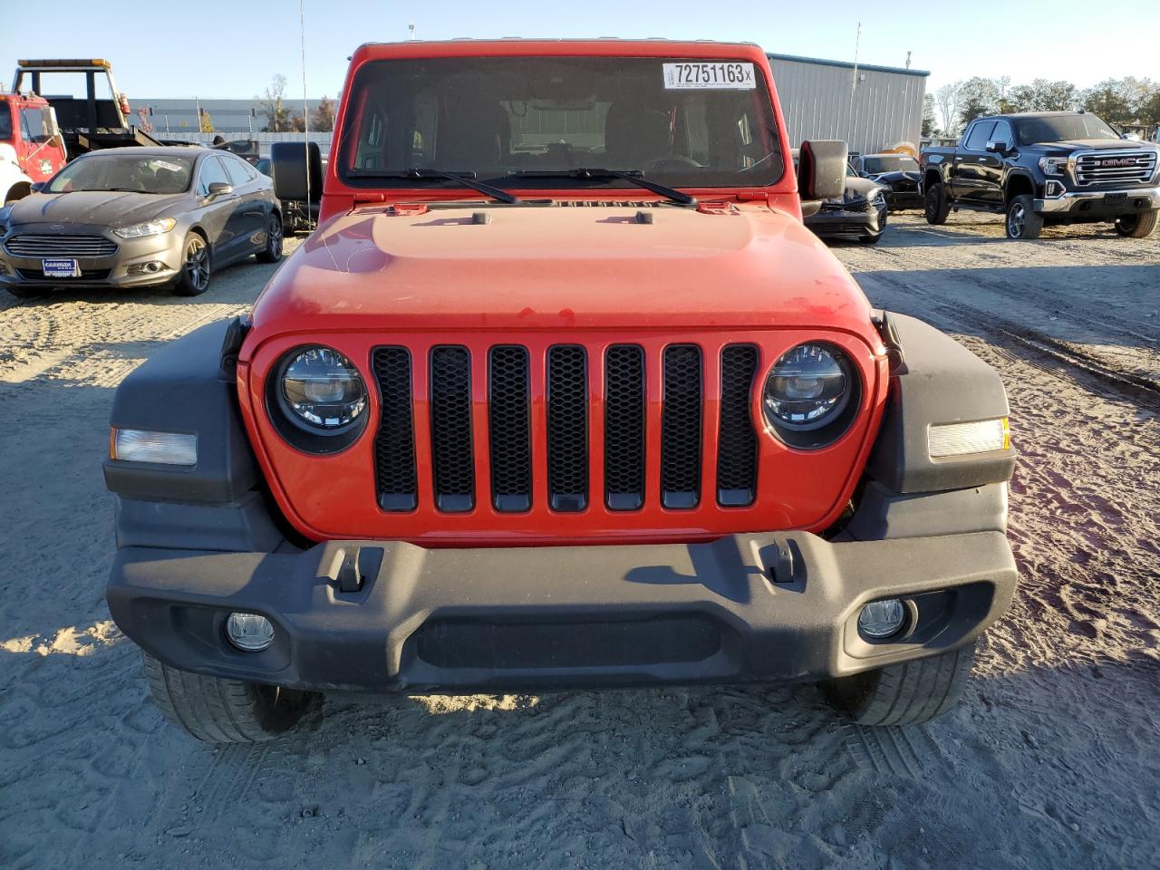 2022 JEEP WRANGLER UNLIMITED SPORT VIN:1C4HJXDN8NW126190