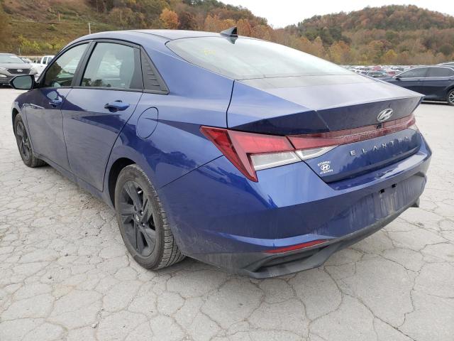 2021 HYUNDAI ELANTRA SEL VIN: 5NPLM4AG8MH001197