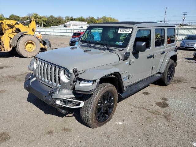 2021 JEEP WRANGLER UNLIMITED SAHARA 4XE VIN: 1C4JJXP63MW765498