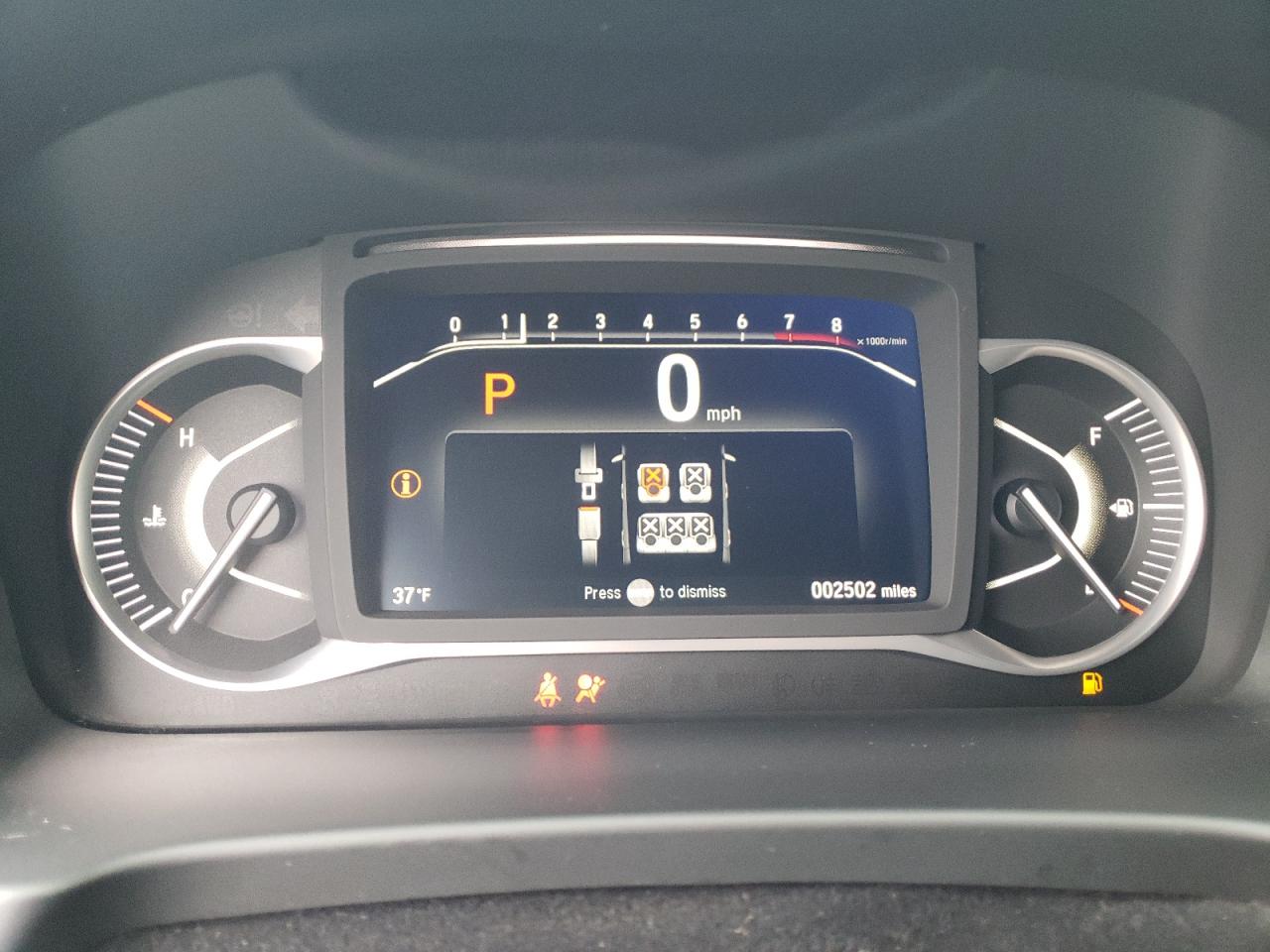 2023 HONDA PASSPORT ELITE VIN:5FNYF8H09PB004712
