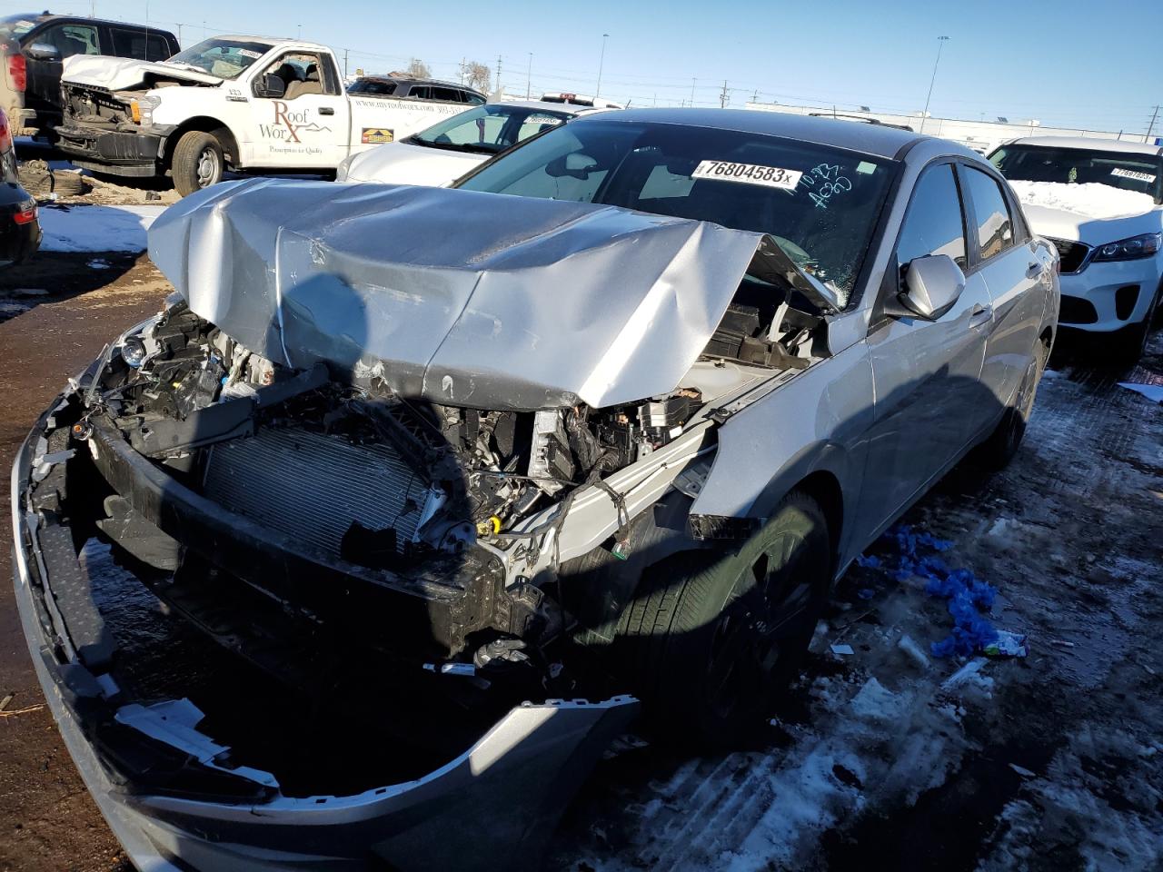 2022 HYUNDAI ELANTRA SEL VIN:5NPLM4AG8NH082705