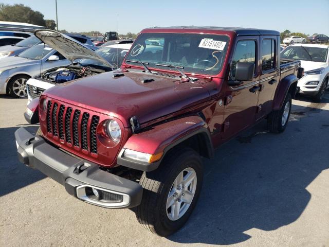 2021 JEEP GLADIATOR SPORT VIN: 1C6HJTAG2ML532567