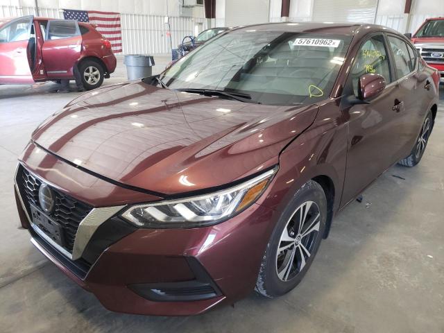 2021 NISSAN SENTRA SV VIN: 3N1AB8CVXMY220815