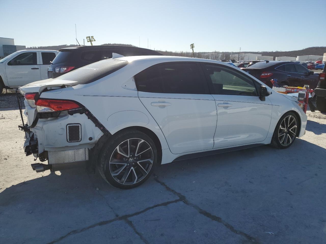 2022 TOYOTA COROLLA SE VIN:JTDM4MCE9NJ083787