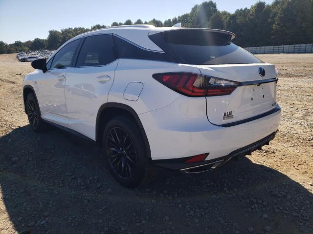 2021 LEXUS RX 350 F-SPORT VIN: 2T2SZMAA0MC192816