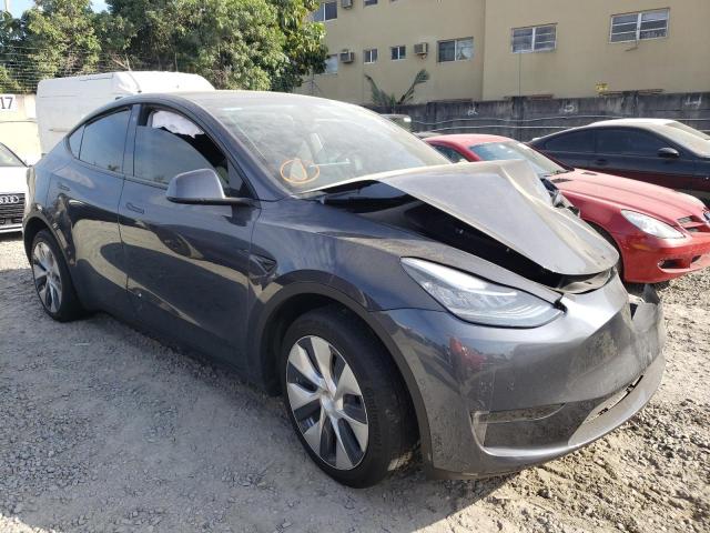 2021 TESLA MODEL Y VIN: 5YJYGDEE0MF255765