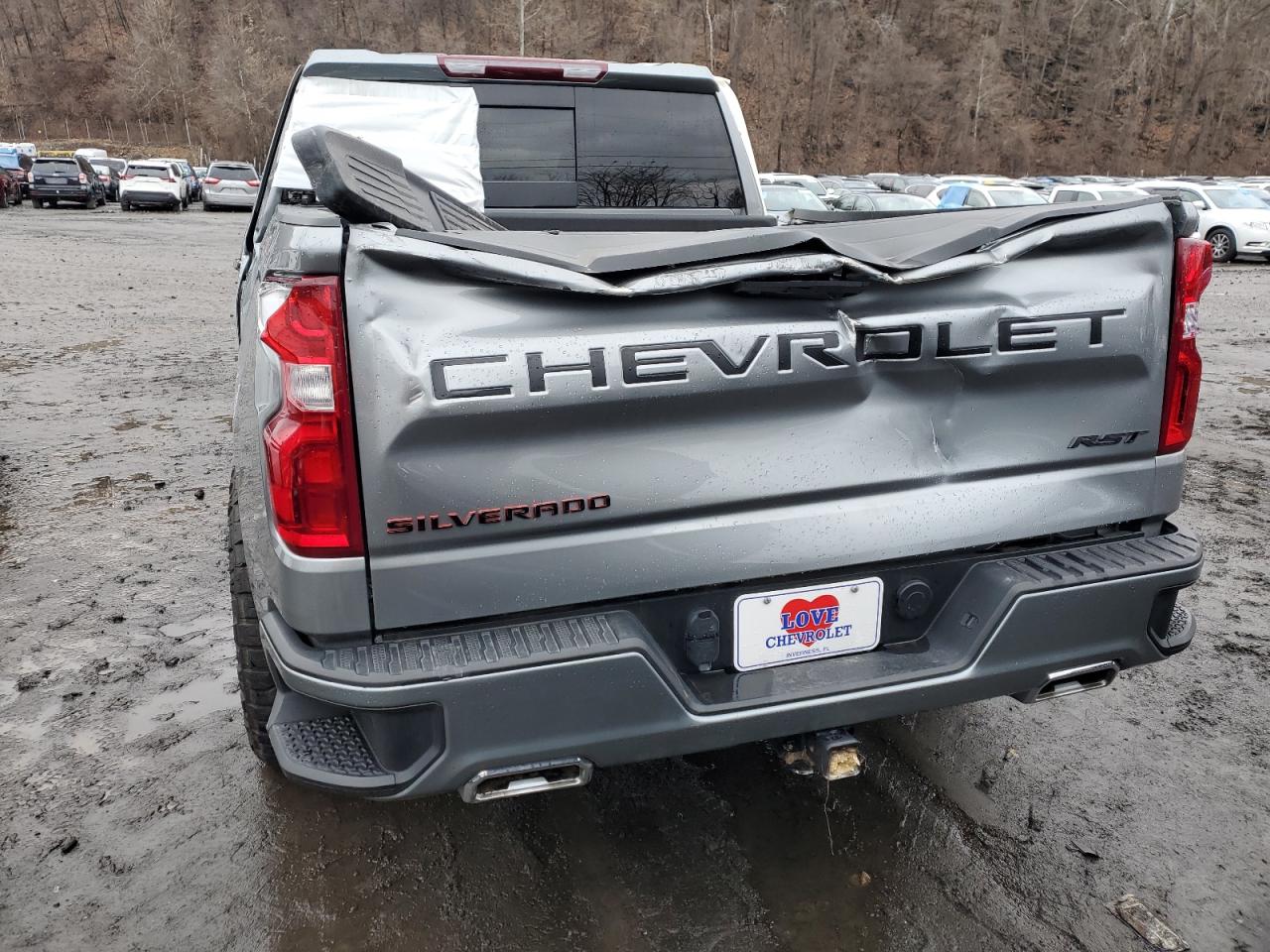 2023 CHEVROLET SILVERADO K1500 RST VIN:1GCUDEEL7PZ153843