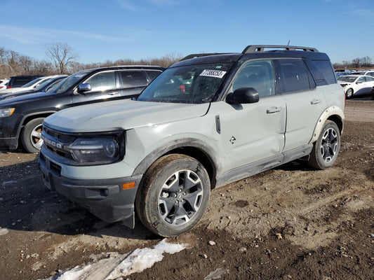 2022 FORD BRONCO SPORT OUTER BANKS VIN:3FMCR9C66NRD81038