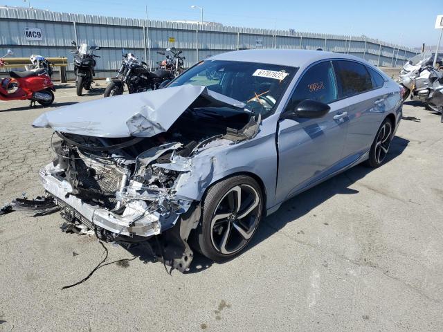 2021 HONDA ACCORD SPORT VIN: 1HGCV1F39MA076050