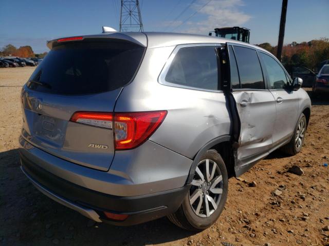 2021 HONDA PILOT EXL VIN: 5FNYF6H57MB047084