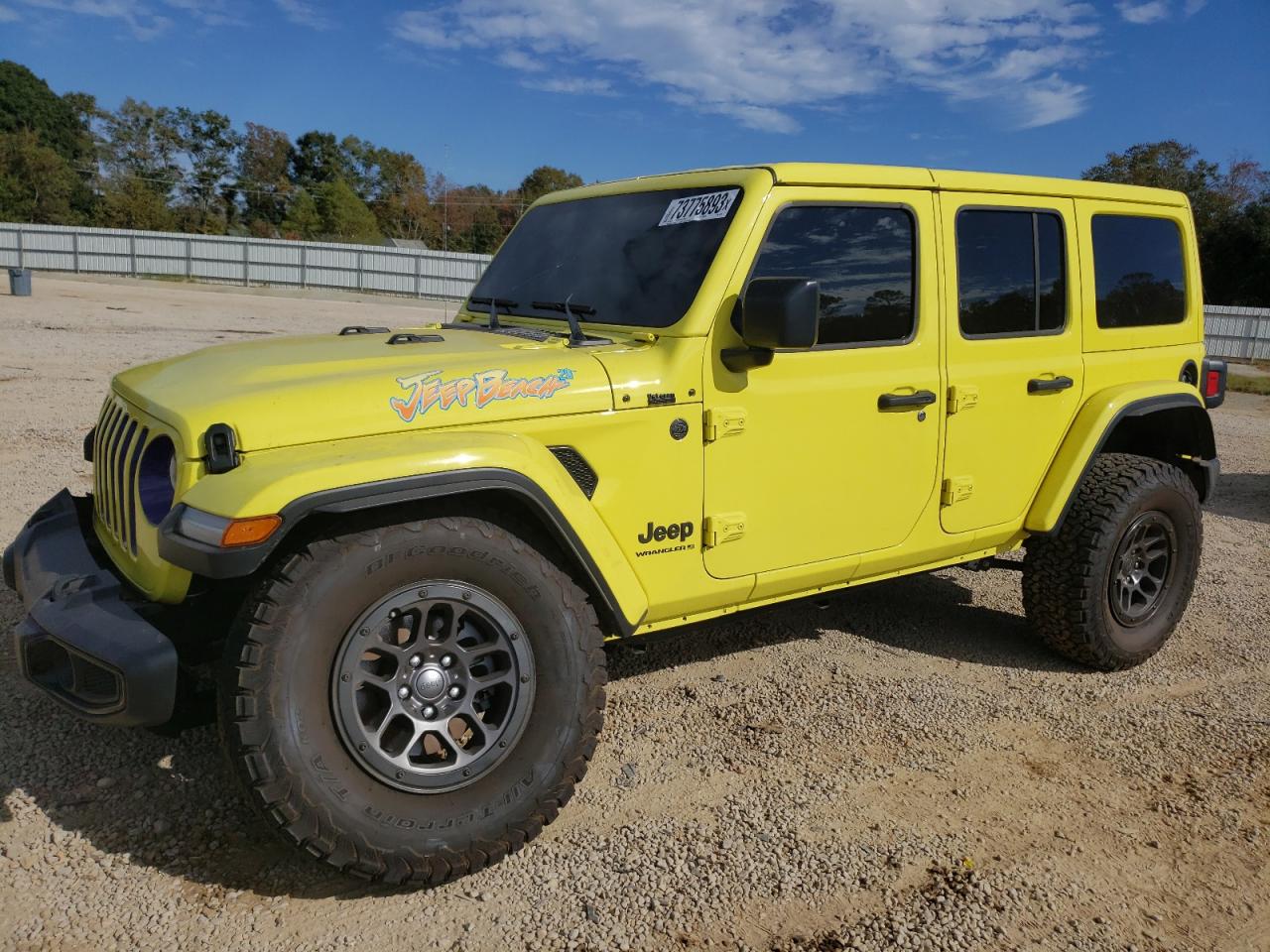 2023 JEEP WRANGLER SPORT VIN:1C4HJXDG7PW643775