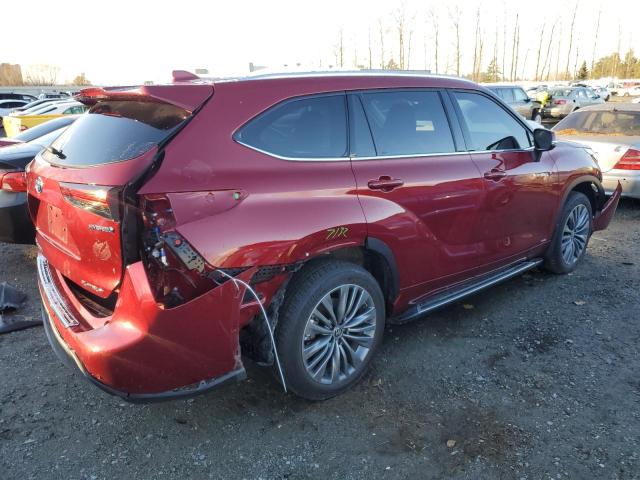 2021 TOYOTA HIGHLANDER HYBRID PLATINUM VIN: 5TDEBRCH6MS039149