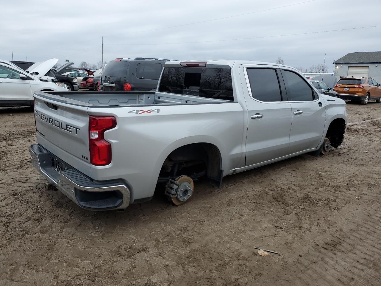 2022 CHEVROLET SILVERADO LTD K1500 LTZ VIN:1GCUYGED3NZ170628