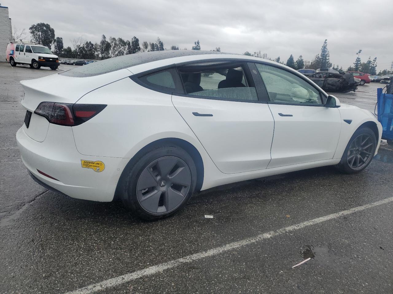 2022 TESLA MODEL 3  VIN:5YJ3E1EA6NF376751