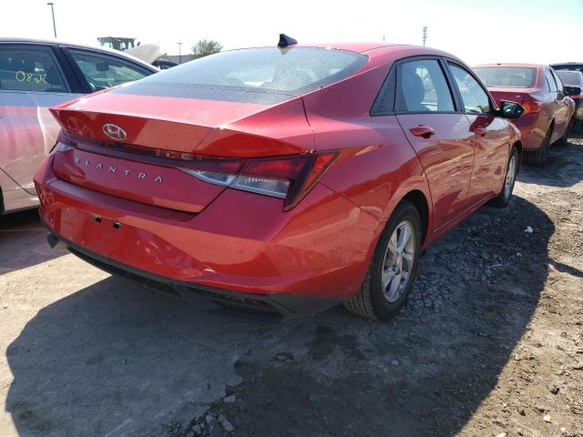 2021 HYUNDAI ELANTRA SE VIN: 5NPLL4AG5MH014038