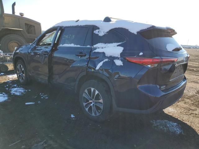 2021 TOYOTA HIGHLANDER HYBRID XLE VIN: 5TDHBRCHXMS025333