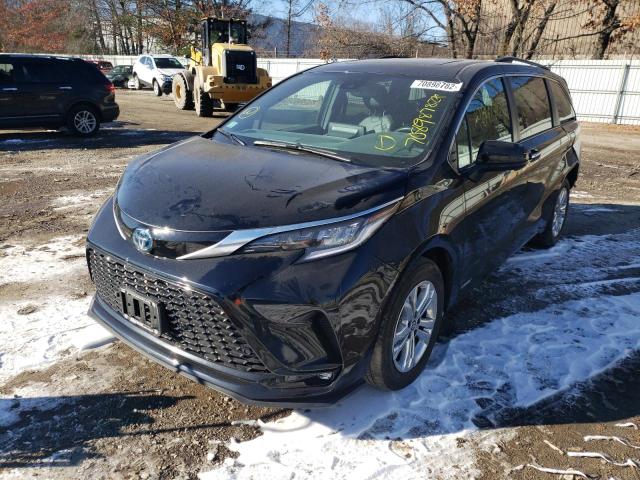 2021 TOYOTA SIENNA XSE VIN: 5TDDSK***********