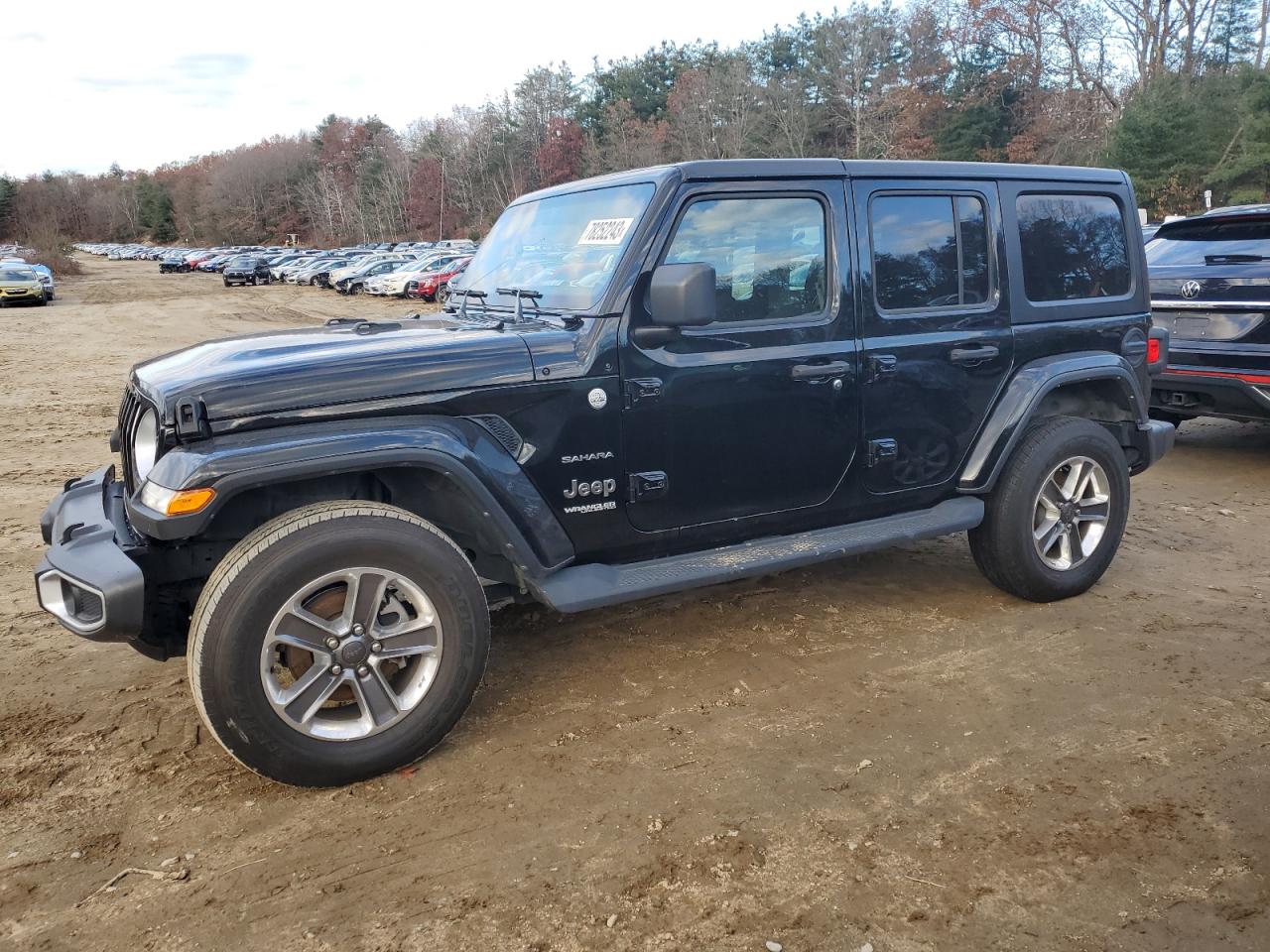 2022 JEEP WRANGLER UNLIMITED SAHARA VIN:1C4HJXENXNW160257