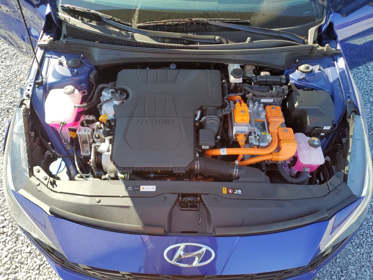 2023 HYUNDAI ELANTRA BLUE VIN:KMHLM4AJXPU082110