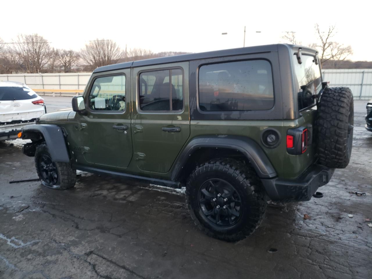 2022 JEEP WRANGLER UNLIMITED SPORT VIN:1C4HJXDG9NW224484