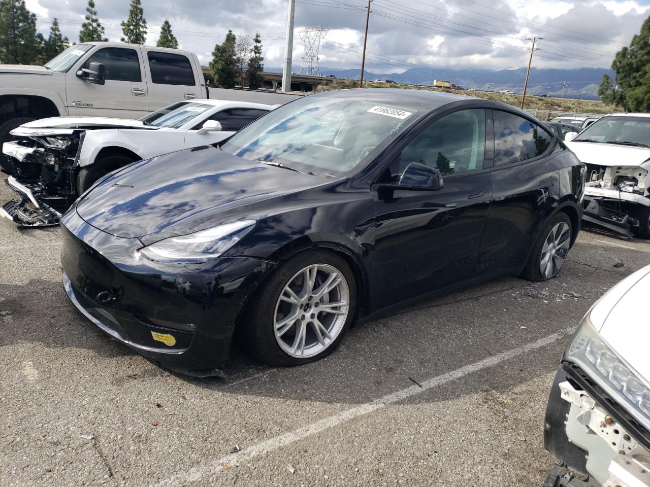 2022 TESLA MODEL Y  VIN:7SAYGDEE3NF361423