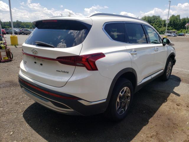 2021 HYUNDAI SANTA FE BLUE VIN: KM8S2D***********