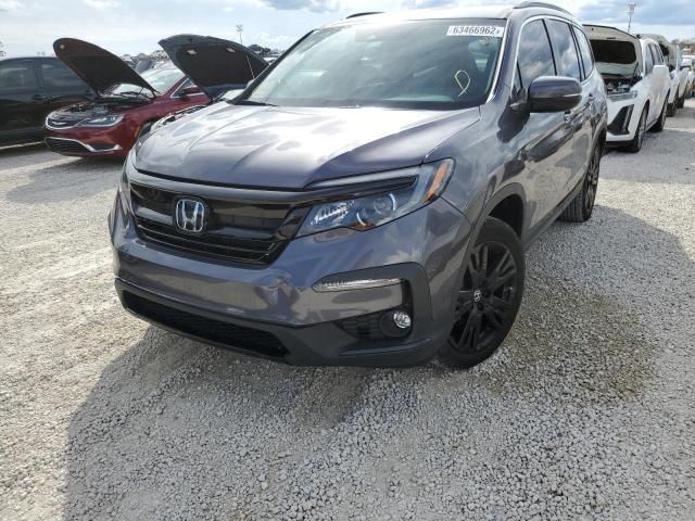 2021 HONDA PILOT SE VIN: 5FNYF5H26MB045326