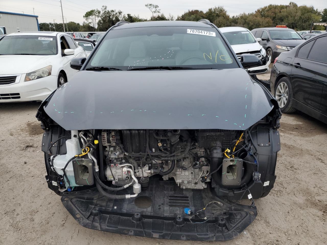 2022 HYUNDAI KONA SEL VIN:KM8K32AB9NU764050
