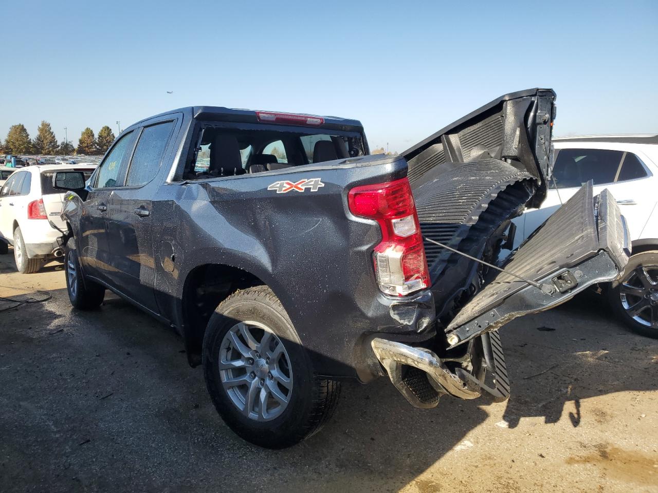 2022 CHEVROLET SILVERADO LTD K1500 LT VIN:1GCUYDET0NZ187960