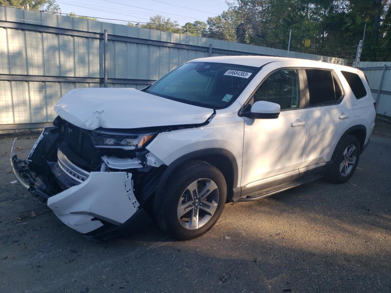 2023 HONDA PILOT EXL VIN:5FNYG1H44PB045563