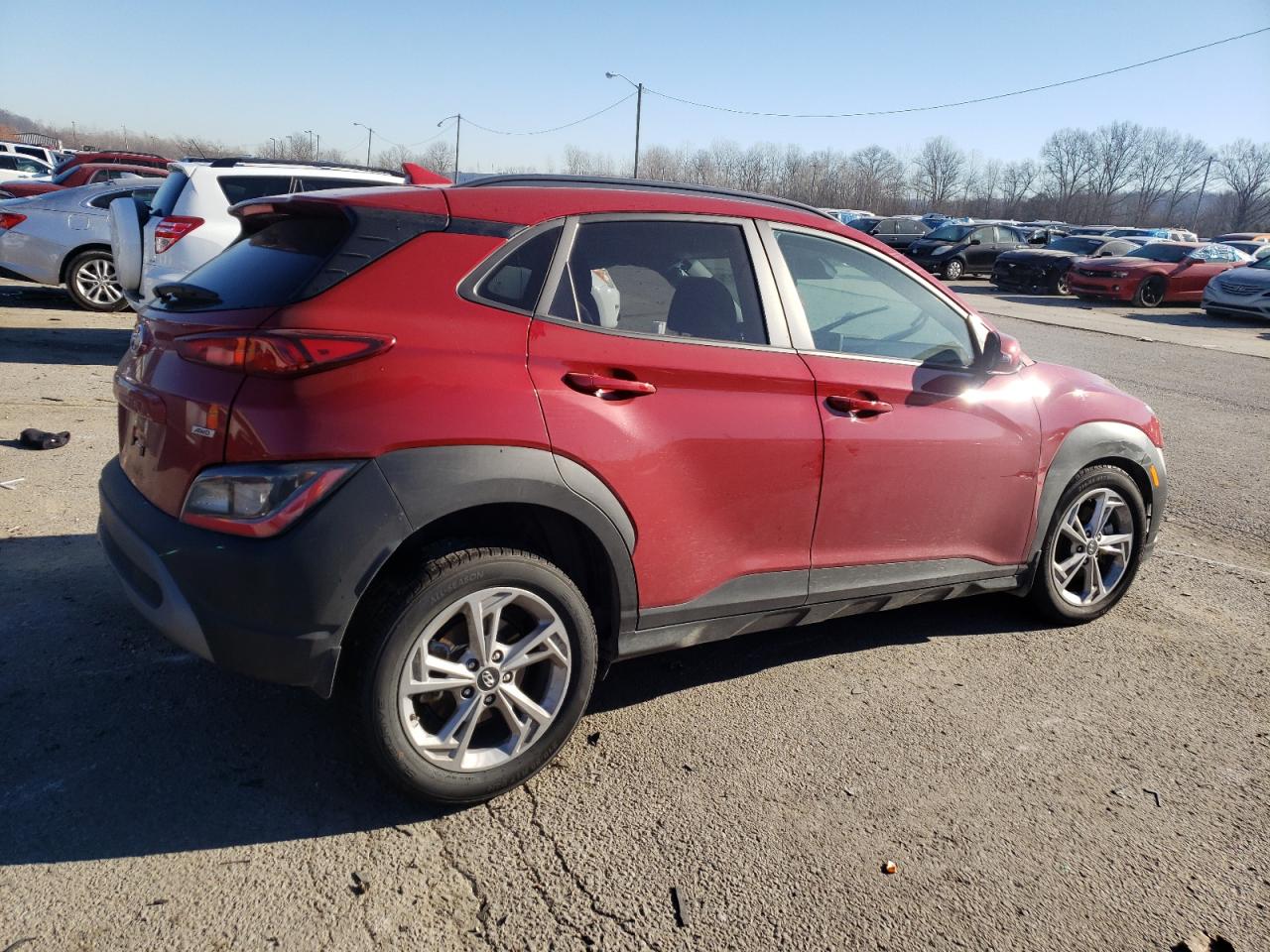 2022 HYUNDAI KONA SEL VIN:KM8K3CAB4NU877412