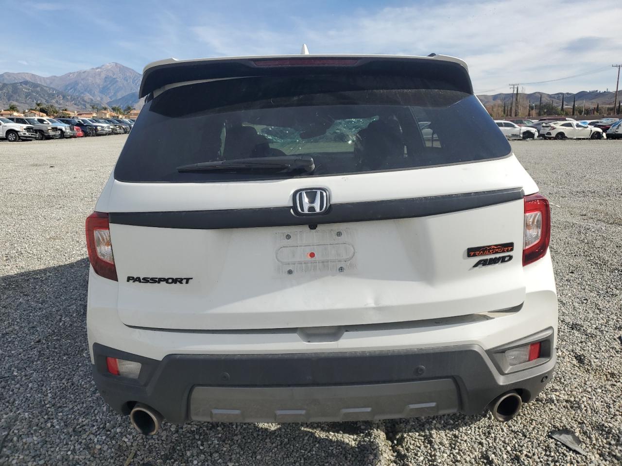 2022 HONDA PASSPORT TRAIL SPORT VIN:5FNYF8H60NB014983