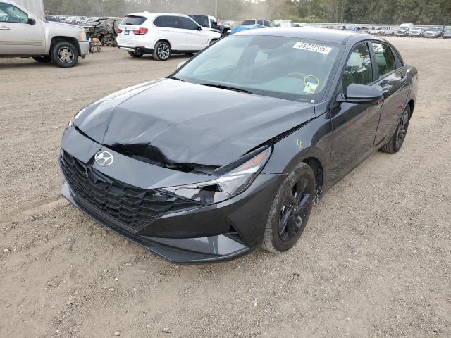 2021 HYUNDAI ELANTRA SEL VIN: 5NPLM4AG2MH021588