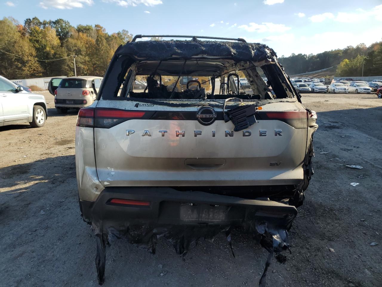 2022 NISSAN PATHFINDER SV VIN:5N1DR3BA0NC251505