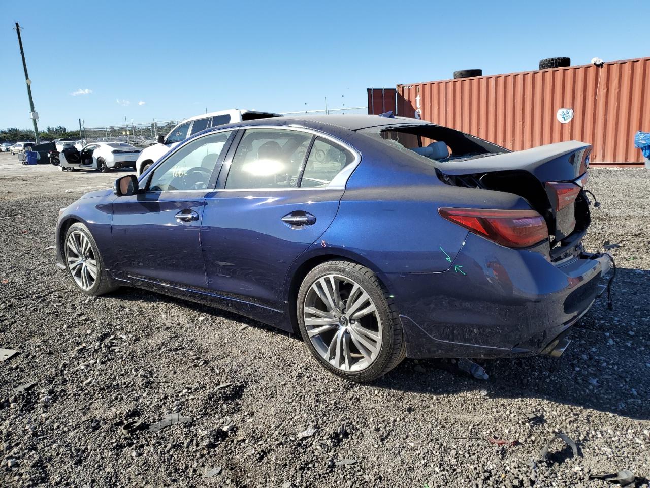 2022 INFINITI Q50 SENSORY VIN:JN1EV7CP4NM312057